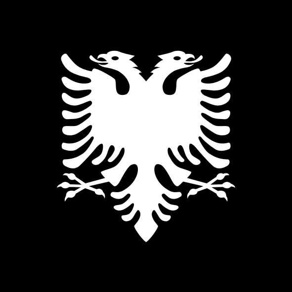 Albanien Auto Sticker