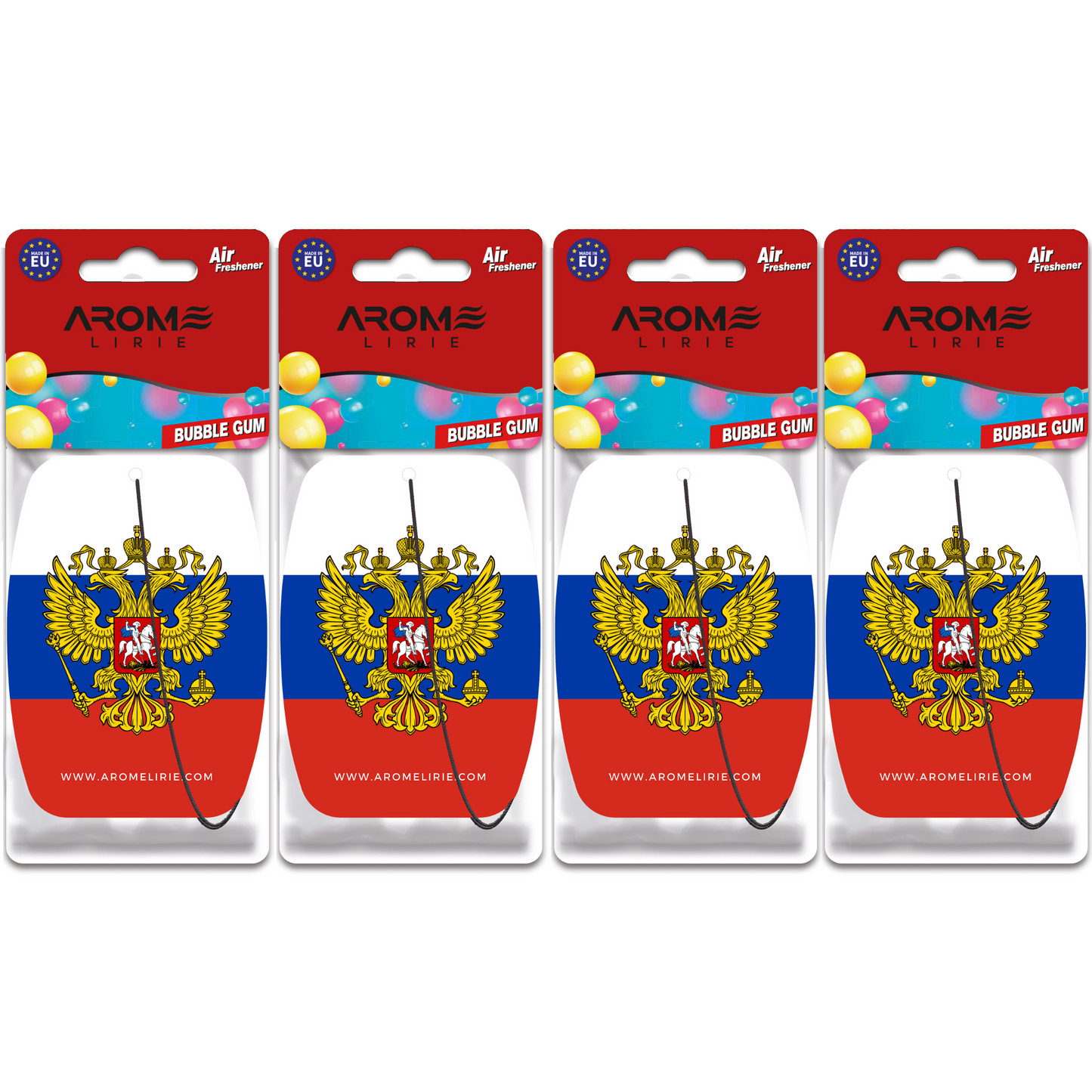 Russland 4er Set