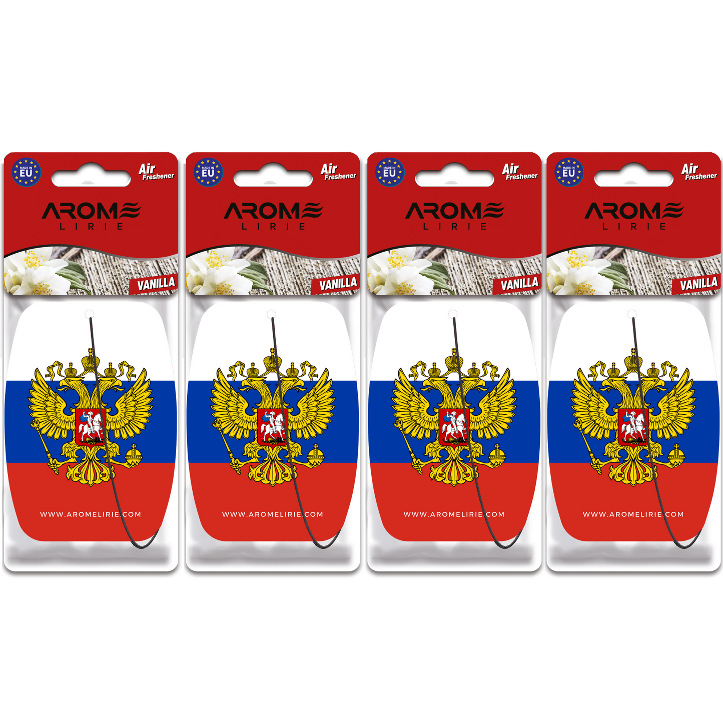 Russland 4er Set