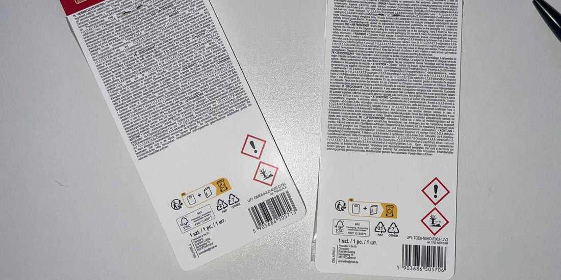 Sicherheit und Vertrauen: Warum die CLP-Verordnung für Duftbäume so wichtig ist