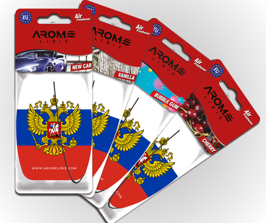 Russland Duftbaum Set – Lufterfrischer Auto von Aromelirie
